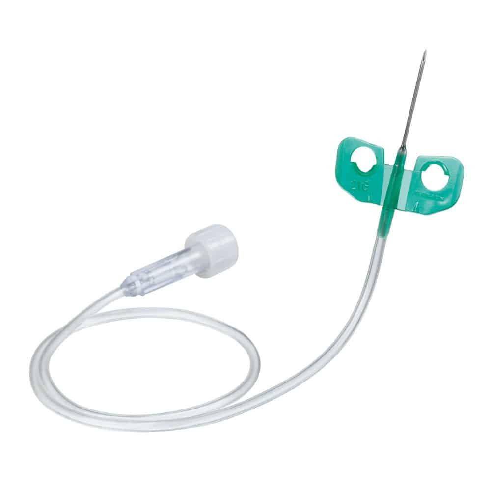 21g 3/4 tuuman vihreä perhosneula Venofix BBraun